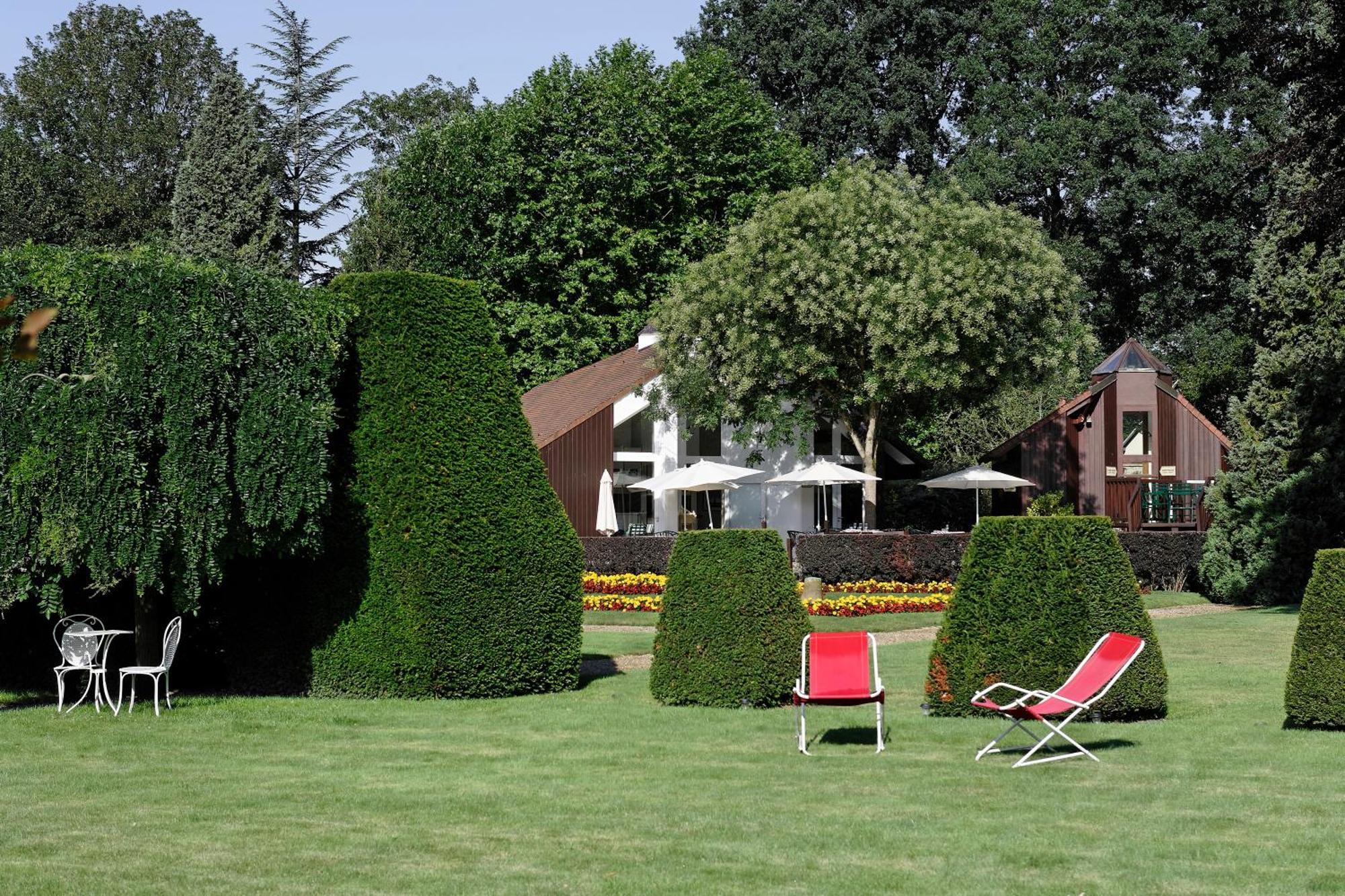 Hotellerie Du Bas-Breau Barbizon Bagian luar foto